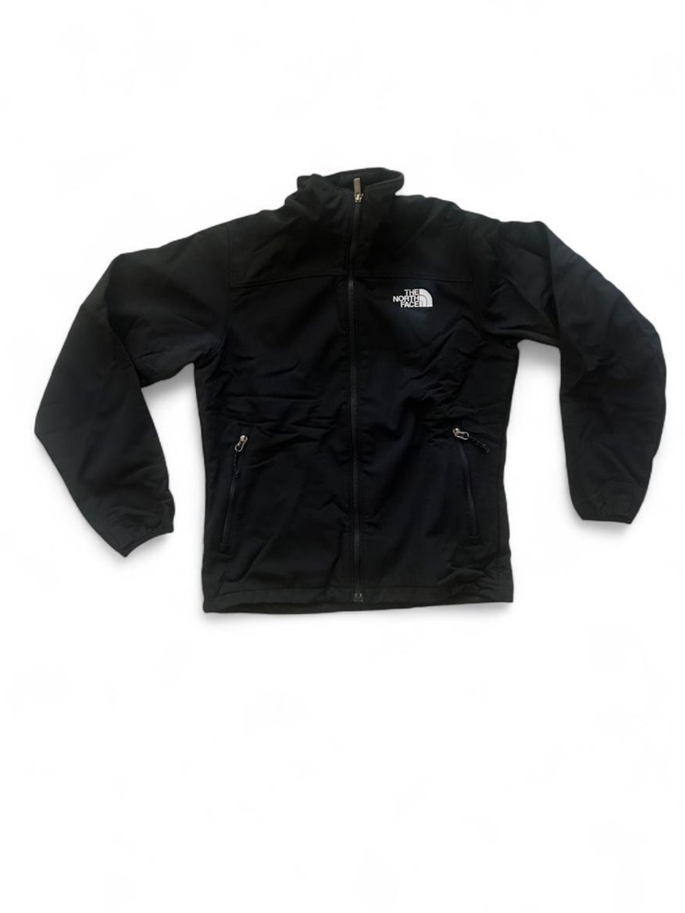 The North Face Black Softshell Jacket with Logo women’s size S
